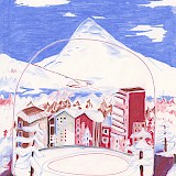 Lena Personn, Im Tal, DIN A4, Buntstift, Original, 400 € (Druck auf Nachfrage, 60 €)