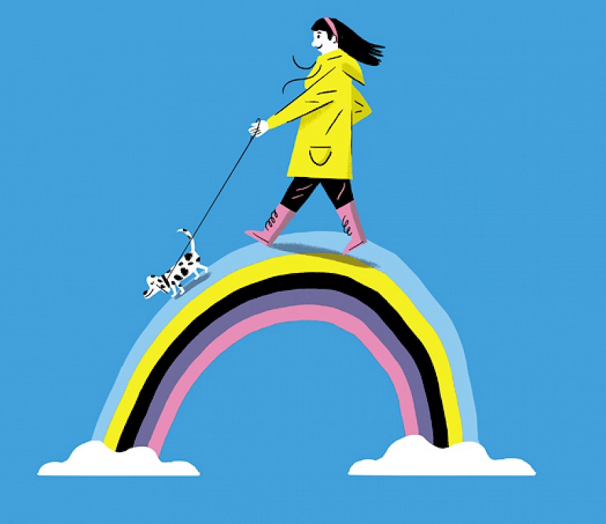 © Carolin Löbbert, "Regenbogen" (Ausschnitt)